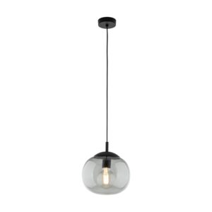 TK LIGHTING – VIBE 25 GRAPHITE SZKLANA LAMPA WISZĄCA