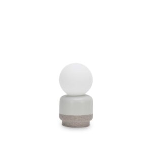 IDEAL LUX – CREAM TL1 D19 CERAMICZNA LAMPKA NOCNA