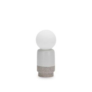 IDEAL LUX – CREAM TL1 D22 CERAMICZNA LAMPKA NOCNA
