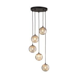 elena 5 lampa ciemnego szkla lamperiaconcept