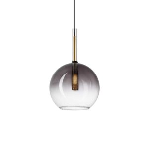 IDEAL LUX – EMPIRE SP1 SFERA LAMPA WISZĄCA Z DYMIONEGO SZKŁA