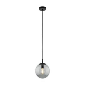 TK LIGHTING – ESME 30 GRAPHITE LAMPA WISZĄCA KULA CIEMNE SZKŁO