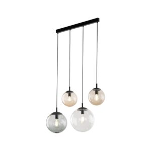 TK LIGHTING – ESME IV MIX LAMPA WISZĄCA KULE NA LISTWIE