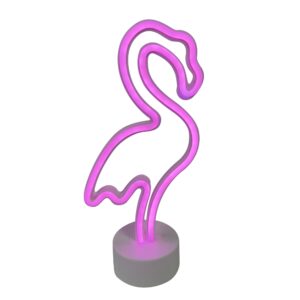 flamingo neonowa lampka led lamperiaconcept