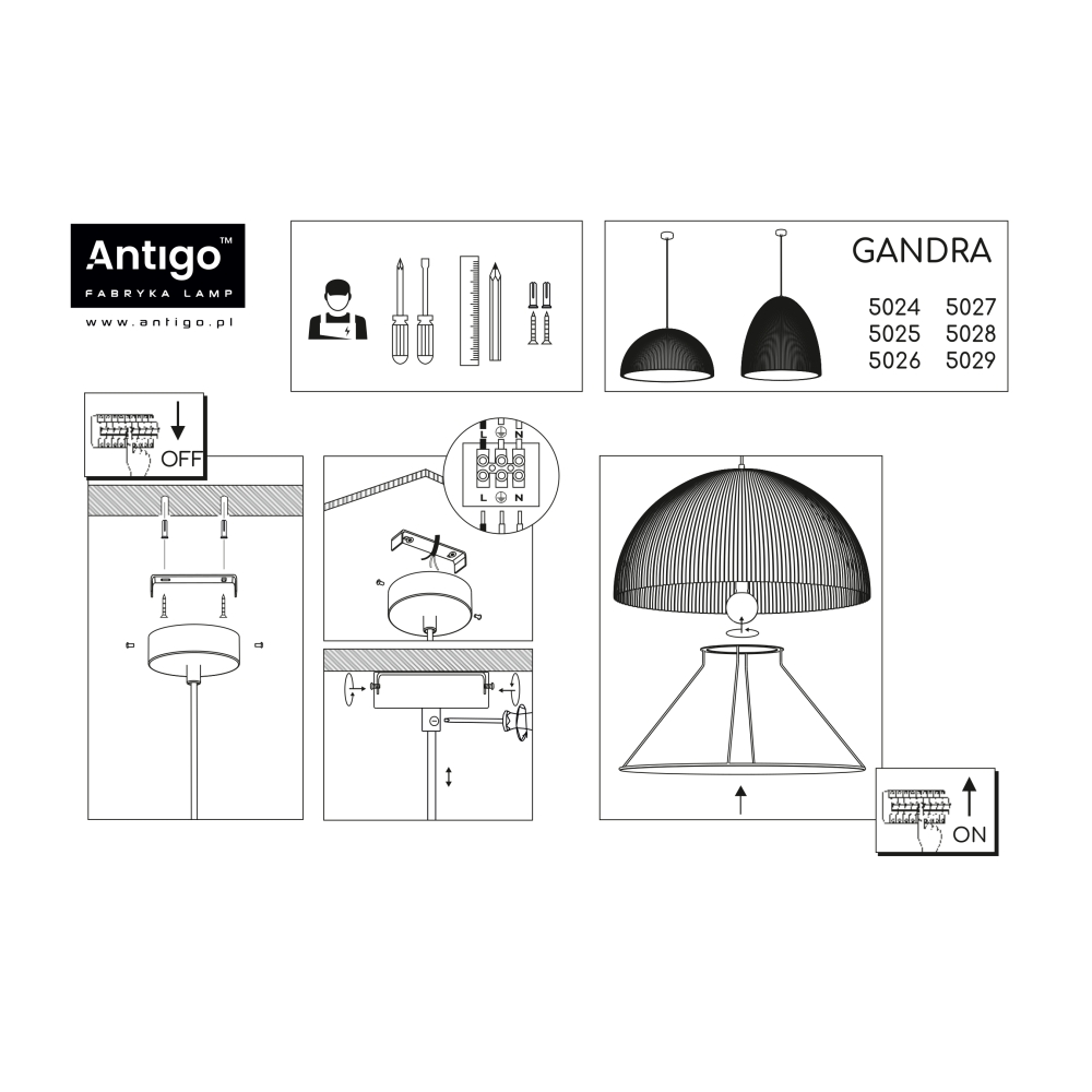 gandra-ryflowana-lampa-montaz-lampericoncept gandra ryflowana lampa montaz lampericoncept