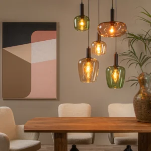 ilona 5 lampa kolorowe klosze aranzacja lamperiaconcept