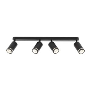 TK LIGHTING – JET IV BLACK SPOTLIGHT LISTWA