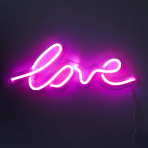 love neon led na sciane on lamperiaconcept