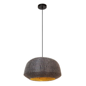 LUCIDE – MADUKA BLACK LAMPA WISZĄCA Z TRAWY MORSKIEJ