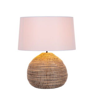 maduka lampa stolowa z trawy morskiej1 lamperiaconcept