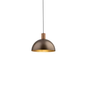 TK LIGHTING – OSLO BROWN LAMPA WISZĄCA SCANDI