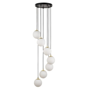 piano 7 kaskadowa lampa kulki lamperiaconcept