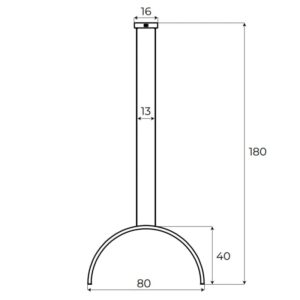 trio arc lampa luk led lamperiaconcept