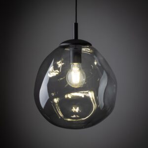 sol mini grey szklana lampa gnieciony klosz1 lamperiaconcept