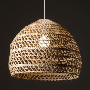 boho L ratanowa lampa 1 lamperiaconcept