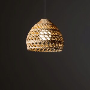 boho s ratanowa lampa 1 lamperiaconcept
