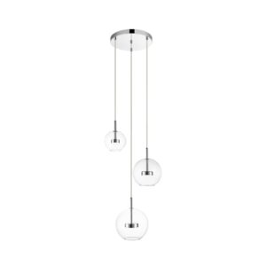 enceladus 3 chr ring lampa przezroczyste kule lamperiaconcept