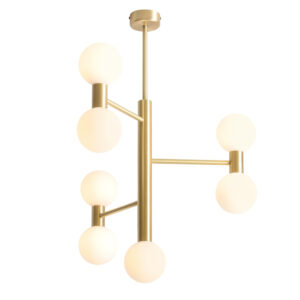 ARTERA – FLARE VII BRASS RAMIENNA LAMPA SUFITOWA