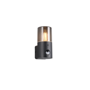 TRIO LIGHTING – HOOSIC SMOKY SENSOR ZEWNĘTRZNY KINKIET TUBA
