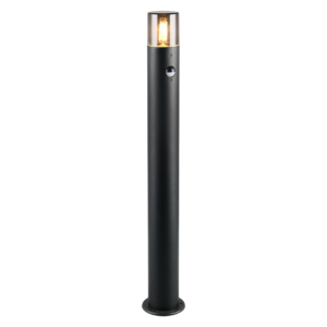 TRIO LIGHTING – HOOSIC L SMOKY SENSOR SŁUPEK OGRODOWY TUBA