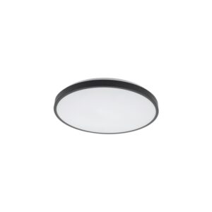 agnes round led pro 22w czarny plafon lazienkowy lamperiaconcept
