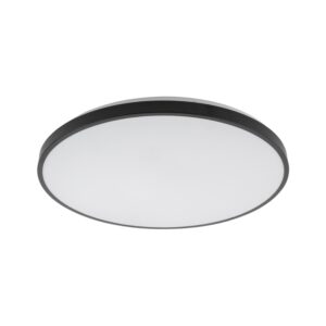 agnes round led pro 32w czarny plafon lazienkowy lamperiaconcept