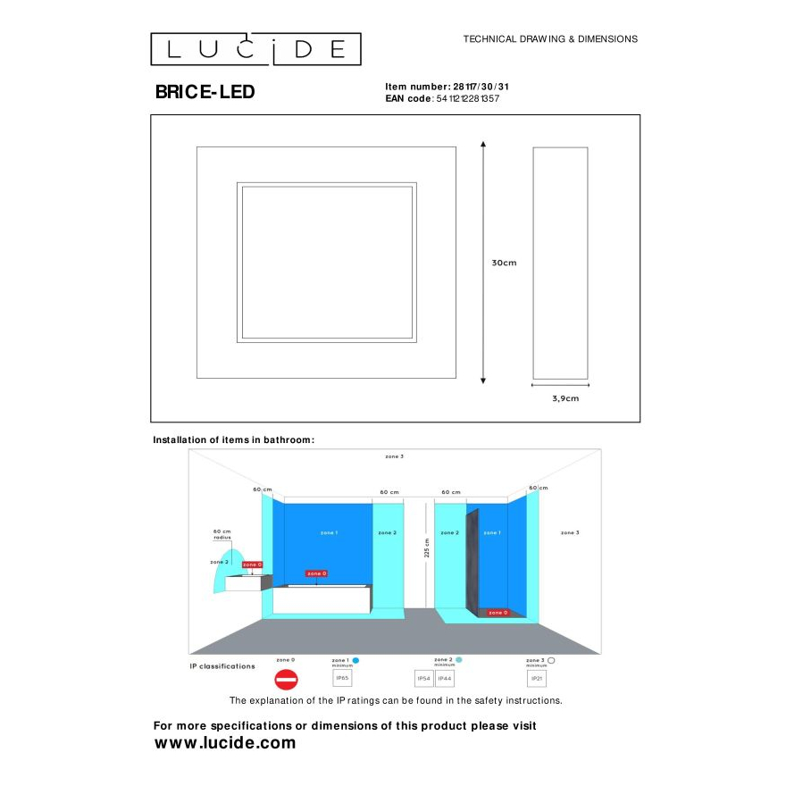 brice-led-30-S-lazienkowy-plafon-led-lamperiaconcept brice led 30 S lazienkowy plafon led lamperiaconcept