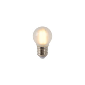 LUCIDE – ŻARÓWKA LED E27 G45 2.7K 400LM 4W DIM KULKA SZKŁO FROSTED