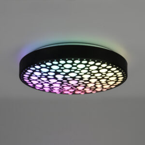 TRIO RL – CHIZU BLACK PLAFON LED RGBW BUBBLE NA PILOTA