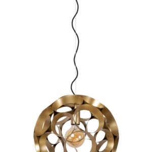 hannelore matt brass 40 lampa metalowa kula 1 lamperiaconcept