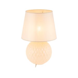santana ecru stolowa lampa kominkowa lamperiaconcept