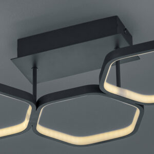 vigo plafon led hexagon lamperiaconcept