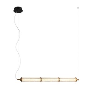 sanpo 3 pozioma lampa led nad stolem lamperiaconept