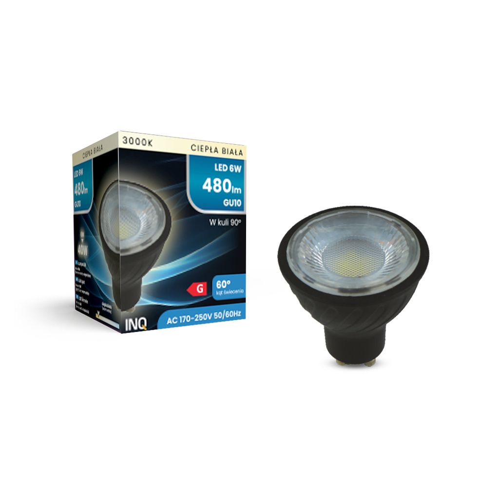 zarowka-gu10-6w-3k-bk-lamperiaconcept zarowka gu10 6w 3k bk lamperiaconcept