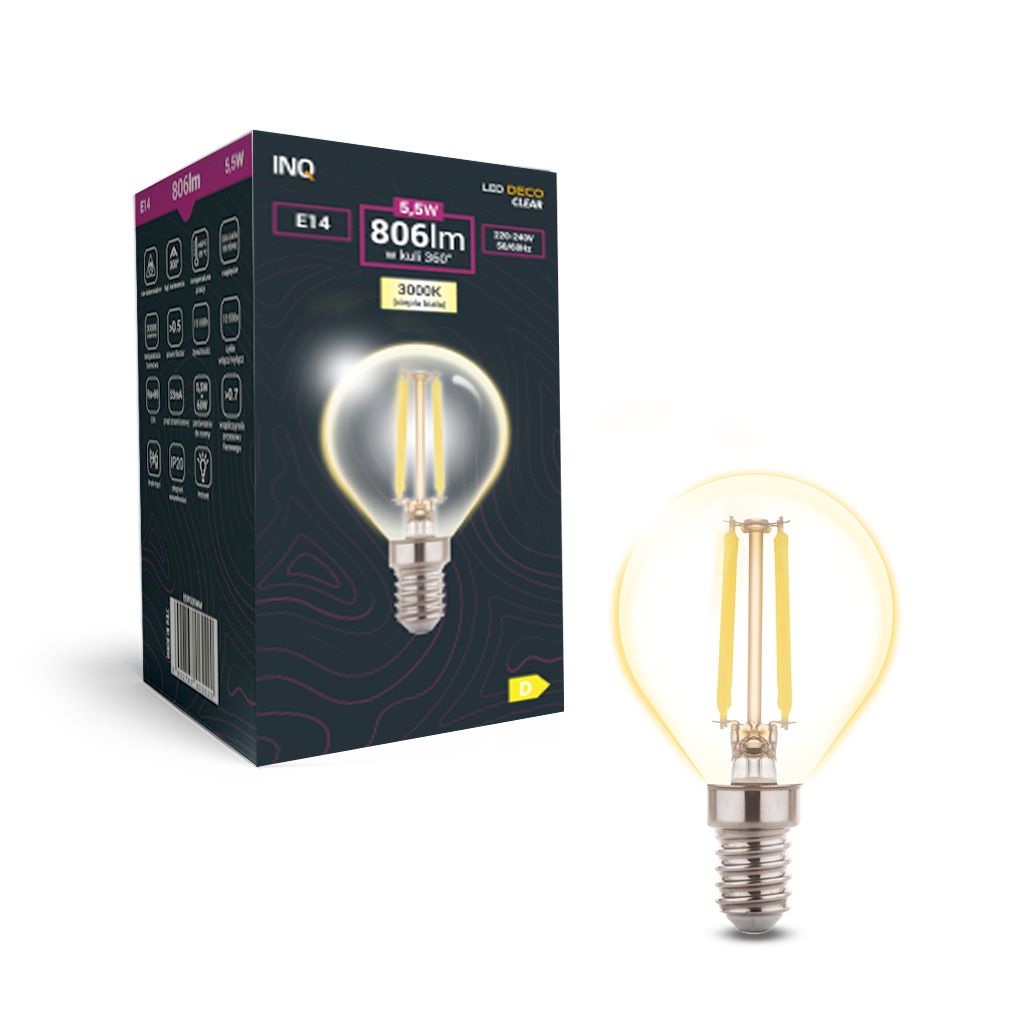 zarowka-kulka-e14-g45-szklo-3k-5w-lamperiaconcept zarowka kulka e14 g45 szklo 3k 5w lamperiaconcept