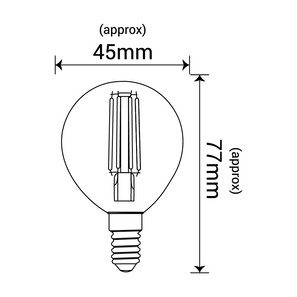 zarowka-kulka-e14-g45-szklo-5w-wymiary-lamperiaconcept zarowka kulka e14 g45 szklo 5w wymiary lamperiaconcept