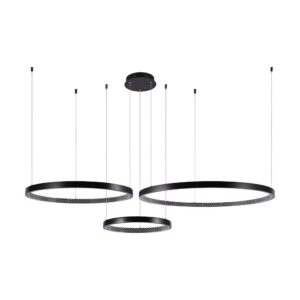 V-TAC – LAMPA WISZĄCA LED RING VT-7824 POTRÓJNA