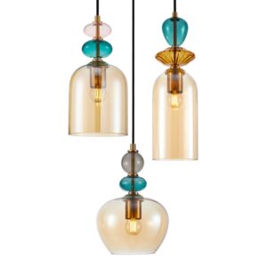 busco 3 amber lampa kolorowe szklo 1 lamperiaconcept