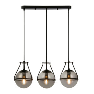 GTV – DROP III BLACK WISZĄCA LAMPA NAD WYSPĘ