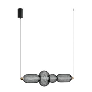 marco H nowoczesna lampa led siatka 1 lamperiaconcept