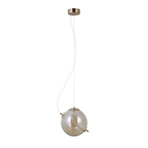 nola lampa led bursztynowa kulka 1 lamperiaconcept