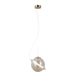 nola lampa led bursztynowa kulka lamperiaconcept