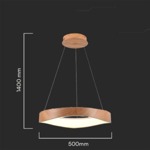 oprawa v tac sku23364 vt 7974 3000k 25w 2800lm 1