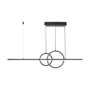 V-TAC – LAMPA WISZĄCA NAD STÓŁ VT-7767 CZARNA 4000K