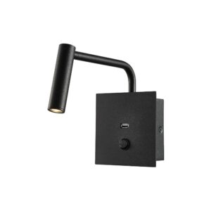 V-TAC – KINKIET Z WŁĄCZNIKIEM VT-2943-N USB LED 3W COB CREE