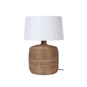 LUCIDE – AMBALA 45 LAMPA STOŁOWA Z TRAWY MORSKIEJ