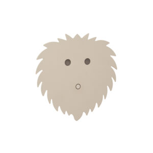 charlie cream kinkiet dzieciecy 1 lamperiaconcept