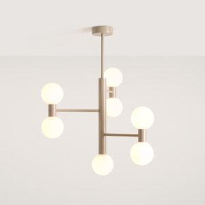 flare beige 7 lampa sufitowa 1 lamperiaconcept
