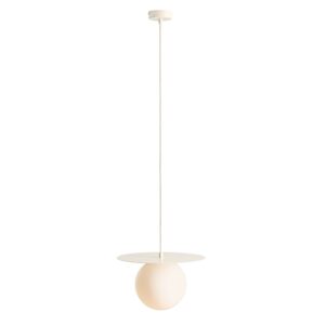 loop m cream lampa kula mleczna lamperiaconcept