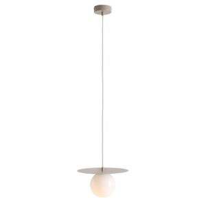 ARTERA - LOOP BEIGE S WISZĄCA LAMPA SZKLANA KULA